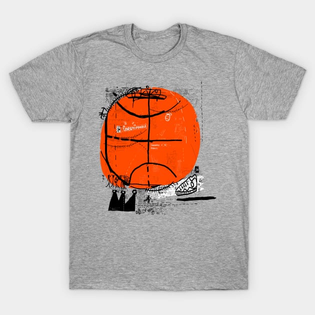 Basketball Urban Street T-Shirt by MSC.Design